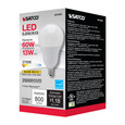 SATCO Lighting S21804 9.8W, A19 LED, 2700K, Candelabra Base, 220 degree Beam Angle, 120V