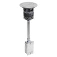 Steel City FPT3-2P-2C 3IN POKE-THRU BASE - 2 PWR 2 COM