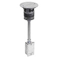 Steel City FPT3-2P-2C 3IN POKE-THRU BASE - 2 PWR 2 COM