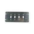 Steel City GB4-TS 4GANG BOX COVER FOR TOGGLE SWITCHES