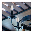 SATCO Lighting S23403 2W C11 LED, Satin Spun, Clear, Medium Base, 2700K, 120 Lumens, 120V