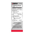 SATCO Lighting S23403 2W C11 LED, Satin Spun, Clear, Medium Base, 2700K, 120 Lumens, 120V