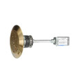 Steel City FPT3-2P-2C-BRS 2X2 POKE-THRU 2 PWR 2 COM BRASS CVR