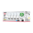 Satco Lighting SAT-S39596 9.5 Watt - A19 LED - Frosted - 2700K - Medium base - 220 deg. Beam Angle - 120 Volt - Non-Dimmable - 4-Pack