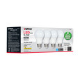 SATCO Lighting S39596 9.5W, A19 LED, Frosted, 2700K, Medium Base, 220 degree Beam Angle, 120V, Non-Dimmable, 4-Pack