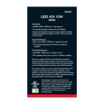 SATCO Lighting S28561 10W, A19 LED, Frosted, 3000K, Medium Base, 120V, 4-Pack