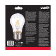 SATCO Lighting S28615 5W A15 LED, Clear, Medium Base, 2700K, 120V, Carded