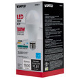 Satco Lighting SAT-S29817 15 Watt - A19 LED - Frosted - 4000K - Medium base - 220 deg. Beam Angle - 120 Volt