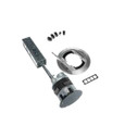 Steel City FPT4-4P-4C-TALM 4X4 POKE-THRU 4 PWR 4 COM ALUM CVR
