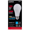 Satco Lighting SAT-S29818 15 Watt - A19 LED - Frosted - 5000K - Medium base - 220 deg. Beam Angle - 120 Volt