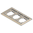 Steel City P64P-2G-CP-GRY 2-G CARPET PLT LEN7-5/8 W6-1/8 GRY
