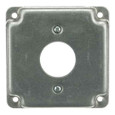 Steel City RS 11 STL CVR USE W/1 SGL FLUSH RCPT