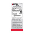 SATCO Lighting S21360 5W ST19 LED, Clear, Medium Base, 90 CRI, 2700K, 120V