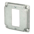 Steel City RS 16 CC 4SQ SURF CVR, 1 GFI, 1/2 RSD
