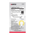 SATCO Lighting S28563 10W, A19 LED, Frosted, 5000K, Medium Base, 120V, 4-Pack