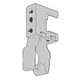 Steel City SSF-BBC-S3/4V Clamp, Conduit to Beam