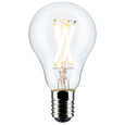 SATCO Lighting S21872 5.5W A15 LED, Clear, Intermediate Base, 2700K, 450 Lumens, 2-Pack
