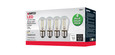 SATCO Lighting S8021 S14 LED String Light Replacement Bulb, 2700K, 120V, Replacement 4-Pack