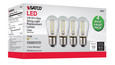 SATCO Lighting S8021 S14 LED String Light Replacement Bulb, 2700K, 120V, Replacement 4-Pack
