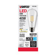 Satco Lighting SAT-S21361 5 Watt ST19 LED - Clear - Medium base - 90 CRI - 3000K - 120 Volt