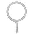 Steel City SSF-VR4B 4 INCH X 1/4 THREADED BRIDLE RING