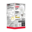 SATCO Lighting S28652 16.5W, A19 LED, 90CRI, 2700K, Medium Base, 220 degree Beam Angle, 120V, 1600 Lumens, CEC