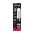 SATCO Lighting S21347 5.5W T10 LED, Clear, Medium Base, 90 CRI, 5000K, 120V