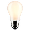 SATCO Lighting S21874 5.5W A15 LED, Frosted, Medium Base, 2700K, 450 Lumens, 2-Pack