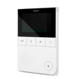 DoorBird A1101 White Edition IP Video Indoor Station, Polycarbonate, White. Wi-Fi/LAN Connection (PoE Capable), 4“ True Color Touch Display