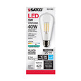 SATCO Lighting S21362 5W ST19 LED, Clear, Medium Base, 90 CRI, 4000K, 120V