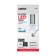 SATCO Lighting S49392 36W LED HID Replacement, 80 CRI, 5000K, Type B, Ballast Bypass, Medium Base, Economy Hi-Pro