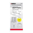 Satco Lighting SAT-S49392 36 Watt LED HID Replacement - 80 CRI - 5000K - Type B - Ballast Bypass - Medium base - Economy Hi-Pro