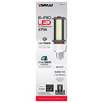 SATCO Lighting S23151 27/22/18 Wattage Selectable, LED HID Replacement, CCT Selectable, Type B, Ballast Bypass, Extended Mogul Base, 100-277V