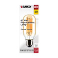 SATCO Lighting S21378 5.5W T14 LED, Clear, Medium Base, 2000K, 500 Lumens, 120V