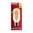 SATCO Lighting S21378 5.5W T14 LED, Clear, Medium Base, 2000K, 500 Lumens, 120V