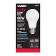 Satco Lighting SAT-S25012 9.2 Watt A19 LED - 5000K - Medium base - 220 deg. Beam Angle - 12V-24VAC - 12V-34VDC