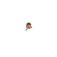 Sta-Kon RA18-10FL INSNYL LKG FORK TERM 22-16 No10 RED