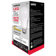 SATCO Lighting S8570 3 Watt/9 Watt/12W, A19 LED, 3-way, Frosted, 2700K, Medium Base, 120V