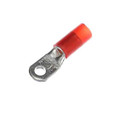Sta-Kon RD10361 INS NYL RING TERM, 8AN, No10, RED
