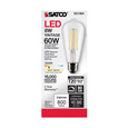 Satco Lighting SAT-S21364 8 Watt ST19 LED - Clear - Medium base - 90 CRI - 3000K - 120 Volt