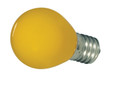 SATCO Lighting S9166 1.2W LED, S11, Ceramic Yellow, Medium Base, 120V, Carded