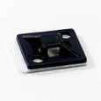 Ty-Rap TC344AX 4WAY ADH MTG BASE .75X.75IN BLK NYL