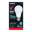 SATCO Lighting S29595 9.5W, A19 LED, Frosted, 5000K Medium Base, 220 degree Beam Angle, 120V, Non-Dimmable