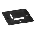 Ty-Rap TC200X200AX 4WAY MTG BASE 2X2IN BLK NYL SCR/ADH