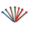 Ty-Rap 696-40527-8-4 STRIPED CBL TIE 18LB 4IN GRY/YEL NY
