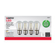 SATCO Lighting S8027 S14 LED String Light Replacement Bulb, 2200K, 120V, Replacement 4-Pack