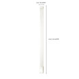 SATCO Lighting S9950 23W PLL LED ballast bypass, 2G11 Base, 2800 Lumens, 120-277V, 3500K, Type B, Ballast Bypass