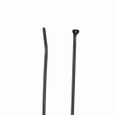 Ty-Rap TY25M-0 CABLE TIE 50LB 7 BLK NYLON 2-PC BU