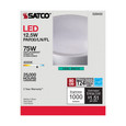 SATCO Lighting S29433 12.5W, PAR30LN LED, 4000K, 40 degree Beam Angle, Medium Base, 120V