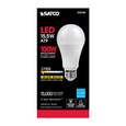 SATCO Lighting S28785 15.5W, A19 LED, 2700K, Medium Base, 220 degree Beam Angle, 120V